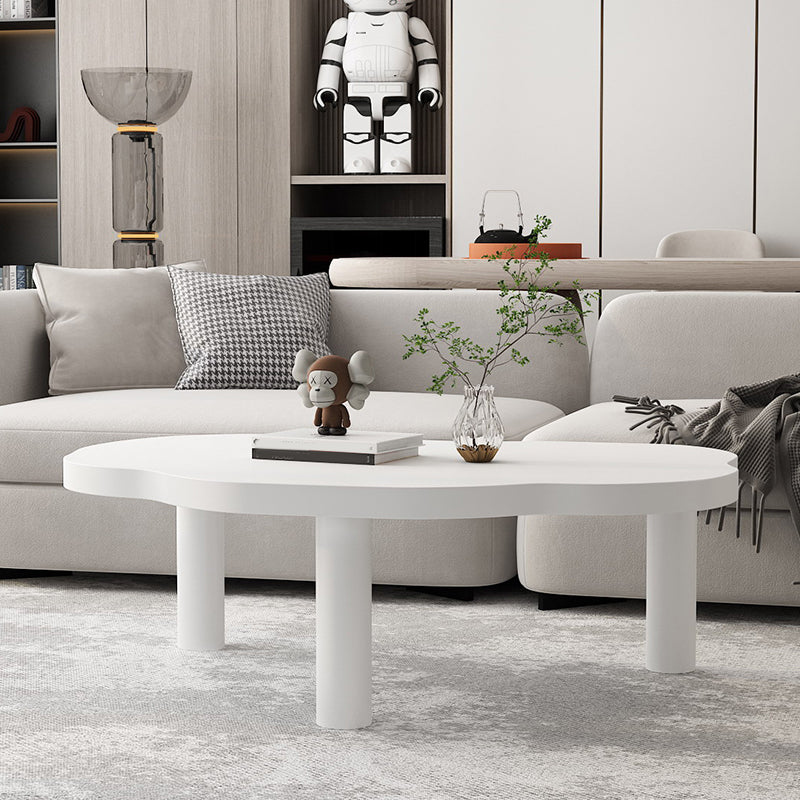 White Coffee Table Nordic Style Coffee Table for Living Room