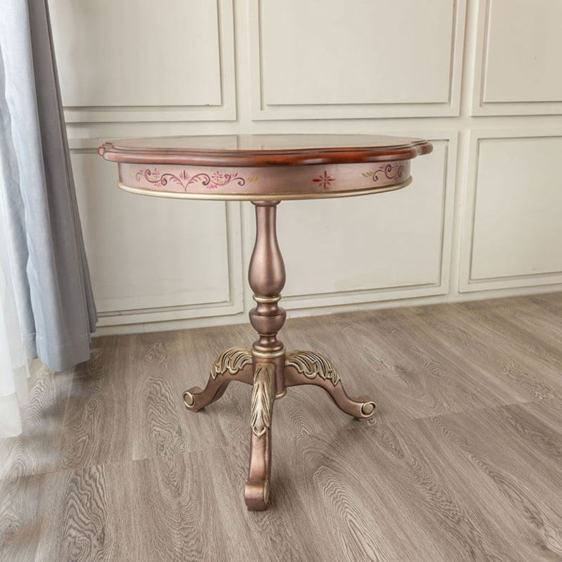 French Country Distressed Coffee Table Wooden Cocktail Table for Home Pink Clearhalo 'Coffee & Accent Tables' 'Coffee Tables' 'coffee_tables' 'furn' 'furn_coffee_tables' 'Furniture' 'Living Room Furniture' 5689846