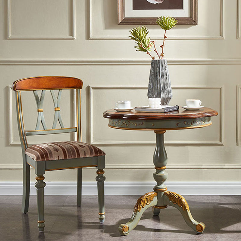 French Country Distressed Coffee Table Wooden Cocktail Table for Home Clearhalo 'Coffee & Accent Tables' 'Coffee Tables' 'coffee_tables' 'furn' 'furn_coffee_tables' 'Furniture' 'Living Room Furniture' 5689848