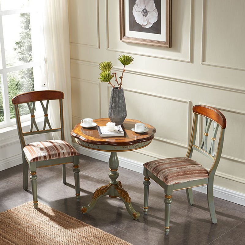 French Country Distressed Coffee Table Wooden Cocktail Table for Home Clearhalo 'Coffee & Accent Tables' 'Coffee Tables' 'coffee_tables' 'furn' 'furn_coffee_tables' 'Furniture' 'Living Room Furniture' 5689850