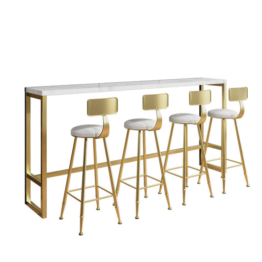 Luxus gesinterte Steinbartisch Set 1