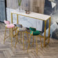 Rectangle Bar Table and Stools 1/4/7 Pieces Sintered Stone Bar Table with Low Back Stools Clearhalo 'Bar Furniture' 'furn' 'furn_home_bar_bar_sets' 'Furniture' 'Home Bars & Bar Sets' 'home_bar_bar_sets' 'Kitchen & Dining Furniture' 5690329