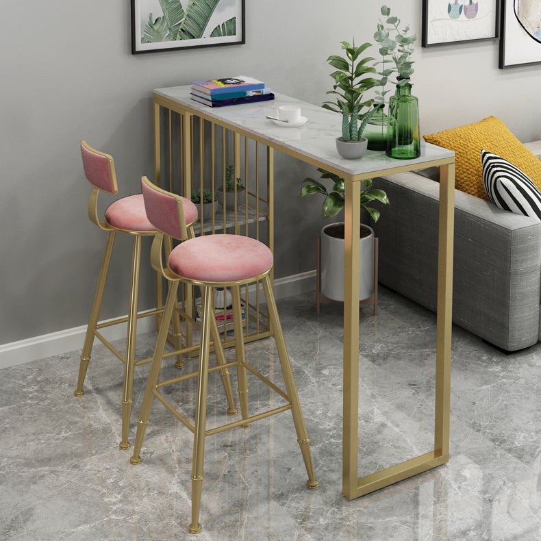 1/3/5 Pieces Luxury Bar Table Set Rectangle Sintered Stone Bar Set with Storage Shelves Clearhalo 'Bar Furniture' 'furn' 'furn_home_bar_bar_sets' 'Furniture' 'Home Bars & Bar Sets' 'home_bar_bar_sets' 'Kitchen & Dining Furniture' 5690373