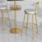 Glam Stone Bar Table Set 1/3 Pieces Round Counter Table for Indoor Clearhalo 'Bar Furniture' 'furn' 'furn_home_bar_bar_sets' 'Furniture' 'Home Bars & Bar Sets' 'home_bar_bar_sets' 'Kitchen & Dining Furniture' 5690453