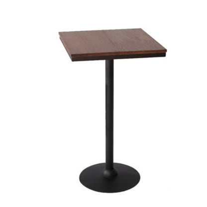 Set tavolo da bar industriale marrone Tavolo da bancone in legno massello da 1/3/5 pezzi per interni