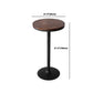 Set tavolo da bar industriale marrone Tavolo da bancone in legno massello da 1/3/5 pezzi per interni