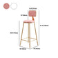 White Stone Top Table and Stool Set 1/2/5/7 Pieces Indoor Glam Counter Height Set Clearhalo 'Bar Furniture' 'furn' 'furn_home_bar_bar_sets' 'Furniture' 'Home Bars & Bar Sets' 'home_bar_bar_sets' 'Kitchen & Dining Furniture' 5690520