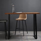 Juego de mesa de bar moderna, mesa de bar de madera maciza de 1/2/3 piezas con taburetes de bar tapizados