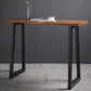 Juego de mesa de bar moderna, mesa de bar de madera maciza de 1/2/3 piezas con taburetes de bar tapizados