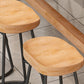 Rectangular Bar Pub Table Set 1/2/5/6/11 Pcs Solid Wood Bar Table and Bar Stools Clearhalo 'Bar Furniture' 'furn' 'furn_home_bar_bar_sets' 'Furniture' 'Home Bars & Bar Sets' 'home_bar_bar_sets' 'Kitchen & Dining Furniture' 5690658