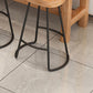 Rectangular Bar Pub Table Set 1/2/5/6/11 Pcs Solid Wood Bar Table and Bar Stools Clearhalo 'Bar Furniture' 'furn' 'furn_home_bar_bar_sets' 'Furniture' 'Home Bars & Bar Sets' 'home_bar_bar_sets' 'Kitchen & Dining Furniture' 5690659