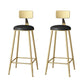 Glam 1/2/3/5 Pieces Counter Set Coffee Shop Trestle Stone Table and Stool Set