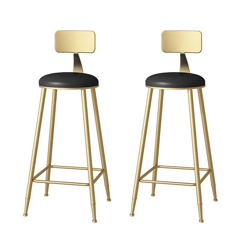 Glam 1/2/3/5 Pieces Counter Set Coffee Shop Trestle Stone Table and Stool Set