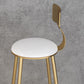 Glam 1/2/3/5 Pieces Counter Set Coffee Shop Trestle Stone Table and Stool Set