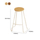 Contemporary Bar Table Set 1/2/3 Pcs White Stone Bar Table with Stools Clearhalo 'Bar Furniture' 'furn' 'furn_home_bar_bar_sets' 'Furniture' 'Home Bars & Bar Sets' 'home_bar_bar_sets' 'Kitchen & Dining Furniture' 5690719