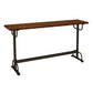 Glam 1/2/5/7 Pieces Counter Height Set Rectangle Trestle Bar Stool and Table Set