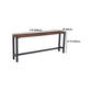 Industrial Bar Table Set 1/7 Pieces Solid Wood Rectangle Counter Table for Indoor Clearhalo 'Bar Furniture' 'furn' 'furn_home_bar_bar_sets' 'Furniture' 'Home Bars & Bar Sets' 'home_bar_bar_sets' 'Kitchen & Dining Furniture' 5690805