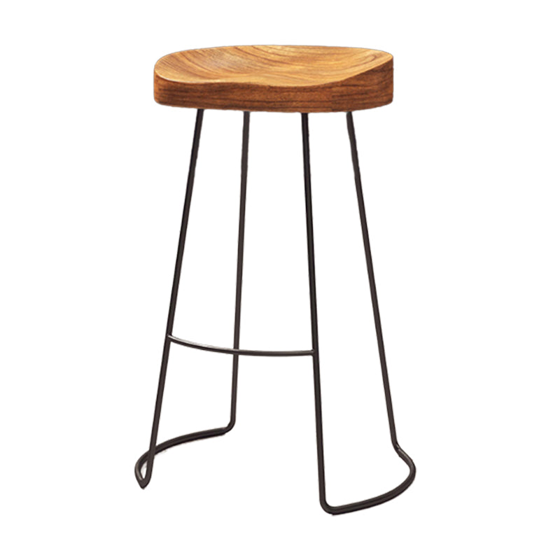 Industrial 1/2/4/7 Pieces Counter Height Set Solid Wood Top Indoor Bar Pub Table Set Clearhalo 'Bar Furniture' 'furn' 'furn_home_bar_bar_sets' 'Furniture' 'Home Bars & Bar Sets' 'home_bar_bar_sets' 'Kitchen & Dining Furniture' 5690974