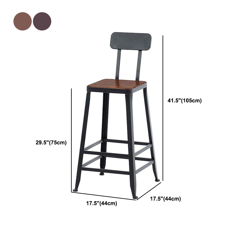 Juego de mesa de bar rectangular industrial, mesa de mostrador de madera de 1/6/9 piezas