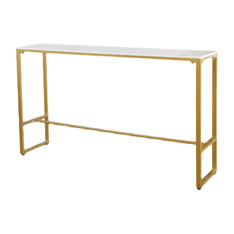 Luxurious Rectangle Bar Table Set 1/4/5/7 Pieces Sintered Stone Counter Table with Stools Clearhalo 'Bar Furniture' 'furn' 'furn_home_bar_bar_sets' 'Furniture' 'Home Bars & Bar Sets' 'home_bar_bar_sets' 'Kitchen & Dining Furniture' 5691025