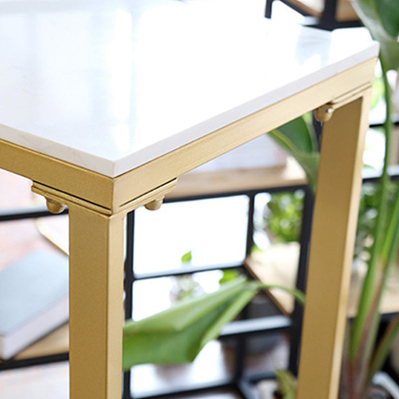 Luxurious Rectangle Bar Table Set 1/4/5/7 Pieces Sintered Stone Counter Table with Stools Clearhalo 'Bar Furniture' 'furn' 'furn_home_bar_bar_sets' 'Furniture' 'Home Bars & Bar Sets' 'home_bar_bar_sets' 'Kitchen & Dining Furniture' 5691027