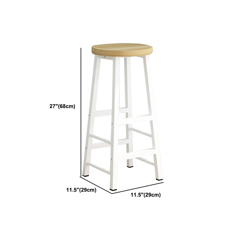 Rectangle Bar Table Set 1/4 Pieces Natural Colour Wood Counter Table Clearhalo 'Bar Furniture' 'furn' 'furn_home_bar_bar_sets' 'Furniture' 'Home Bars & Bar Sets' 'home_bar_bar_sets' 'Kitchen & Dining Furniture' 5691067