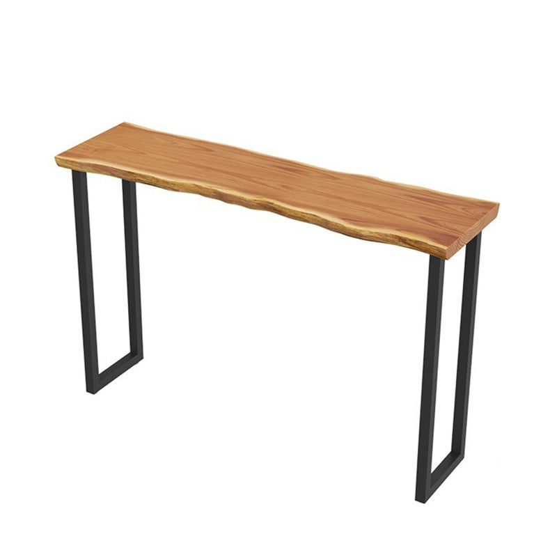 Industrial Solid Wood Bar Table Set 1/2/3/7 Pieces Counter Table with Backless Stools Clearhalo 'Bar Furniture' 'furn' 'furn_home_bar_bar_sets' 'Furniture' 'Home Bars & Bar Sets' 'home_bar_bar_sets' 'Kitchen & Dining Furniture' 5691102