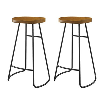 Juego de mesa de pub industrial de 1/2/9 piezas, mesa de bar rectangular y taburetes de bar sin brazos