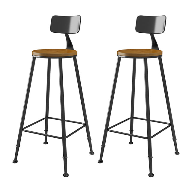 Juego de mesa de pub industrial de 1/2/9 piezas, mesa de bar rectangular y taburetes de bar sin brazos
