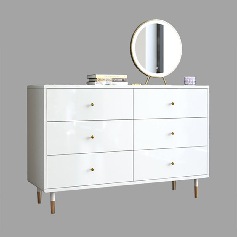 Soggiorno bianco da 32 "l tavolo a buffet multi tavolo da pranzo in stile semplice