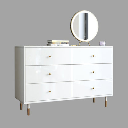 Soggiorno bianco da 32 "l tavolo a buffet multi tavolo da pranzo in stile semplice