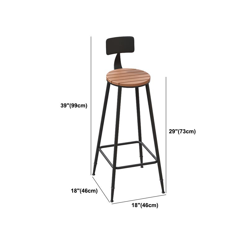 Juego de mesa de bar rectangular de madera, mesa de mostrador industrial de 1/5 piezas con taburetes altos