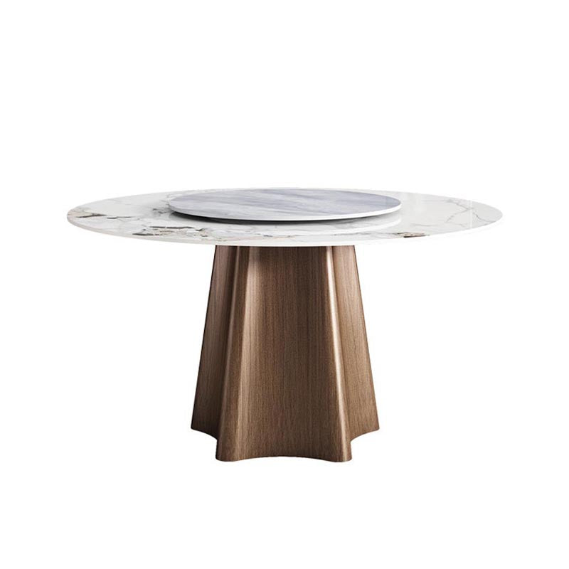 Set à manger moderne Pierre 1/4/5/7 pièces meubles de plate-forme pour la salle à manger pour la maison