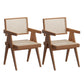 Moderne eetmeubelset 1/2/5 stuks massief houten eettafel en stoelen