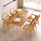 Moderne eetmeubelset 1/2/5 stuks massief houten eettafel en stoelen