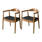 Industrial 1/2/7 Pieces Dining Set Wood Dining Furniture for Shop 2 Black Chairs Clearhalo 'Dining Room Sets' 'Dining Tables & Seating' 'dining_room_set' 'furn' 'furn_dining_room_set' 'Furniture' 'Kitchen & Dining Furniture' 5691594