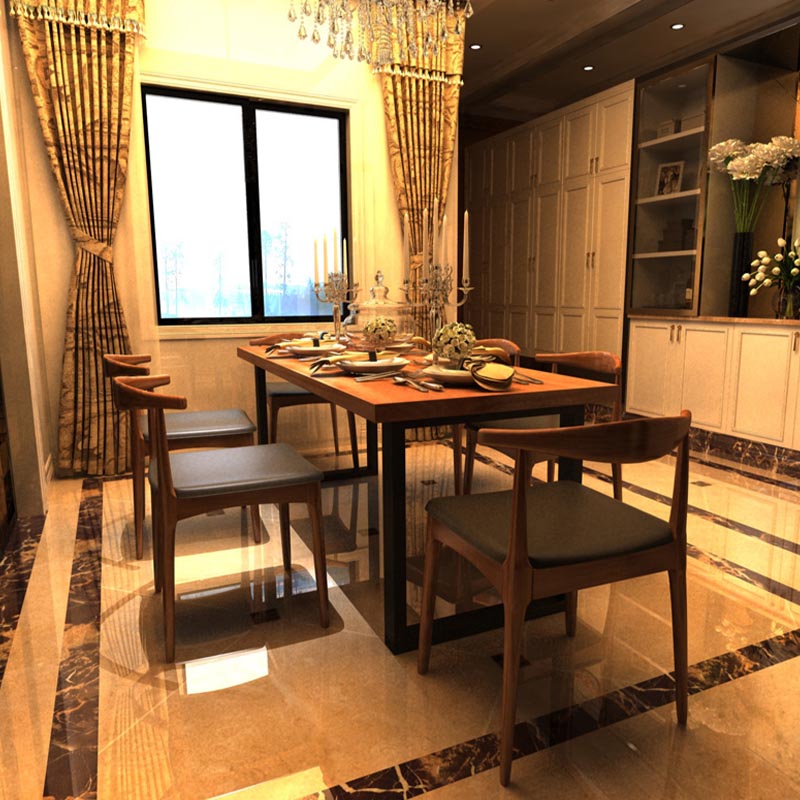 Industrial 1/2/7 Pieces Dining Set Wood Dining Furniture for Shop Clearhalo 'Dining Room Sets' 'Dining Tables & Seating' 'dining_room_set' 'furn' 'furn_dining_room_set' 'Furniture' 'Kitchen & Dining Furniture' 5691596