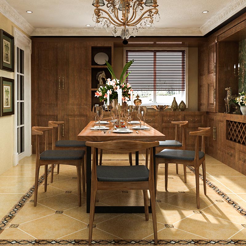 Industrial 1/2/7 Pieces Dining Set Wood Dining Furniture for Shop Clearhalo 'Dining Room Sets' 'Dining Tables & Seating' 'dining_room_set' 'furn' 'furn_dining_room_set' 'Furniture' 'Kitchen & Dining Furniture' 5691597