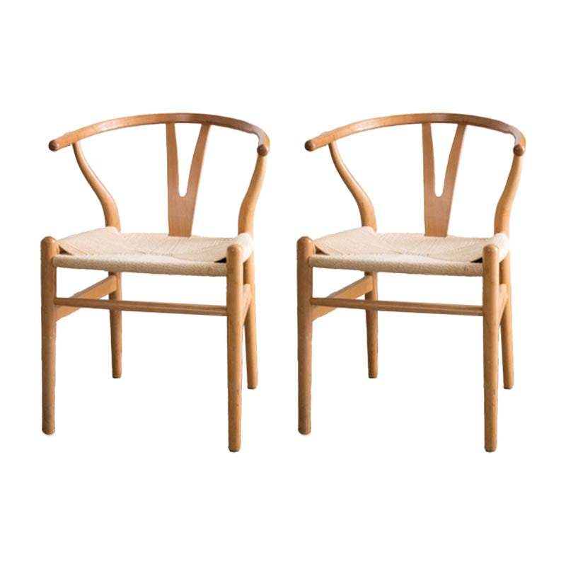 Industrial 1/2/7 Pieces Dining Set Wood Dining Furniture for Shop 2 Beige Chairs Clearhalo 'Dining Room Sets' 'Dining Tables & Seating' 'dining_room_set' 'furn' 'furn_dining_room_set' 'Furniture' 'Kitchen & Dining Furniture' 5691599