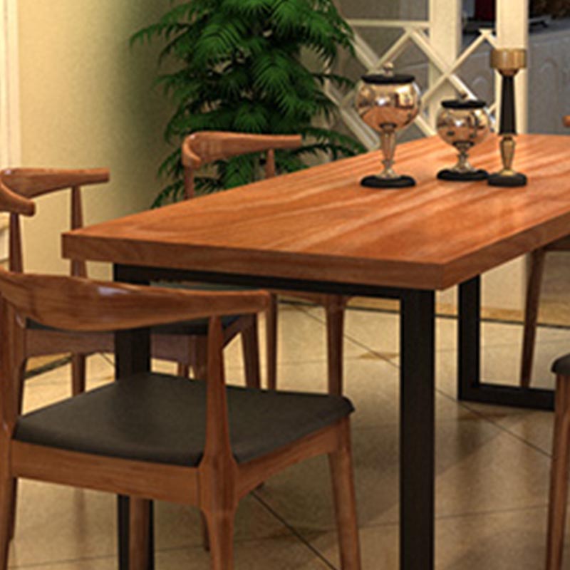 Industrial 1/2/7 Pieces Dining Set Wood Dining Furniture for Shop Clearhalo 'Dining Room Sets' 'Dining Tables & Seating' 'dining_room_set' 'furn' 'furn_dining_room_set' 'Furniture' 'Kitchen & Dining Furniture' 5691602