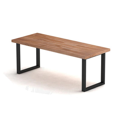 Industrial 1/2/7 Pieces Dining Set Wood Dining Furniture for Shop Wood 94"L x 39"W Clearhalo 'Dining Room Sets' 'Dining Tables & Seating' 'dining_room_set' 'furn' 'furn_dining_room_set' 'Furniture' 'Kitchen & Dining Furniture' 5691603