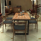 Industrial 1/2/7 Pieces Dining Set Wood Dining Furniture for Shop Clearhalo 'Dining Room Sets' 'Dining Tables & Seating' 'dining_room_set' 'furn' 'furn_dining_room_set' 'Furniture' 'Kitchen & Dining Furniture' 5691607