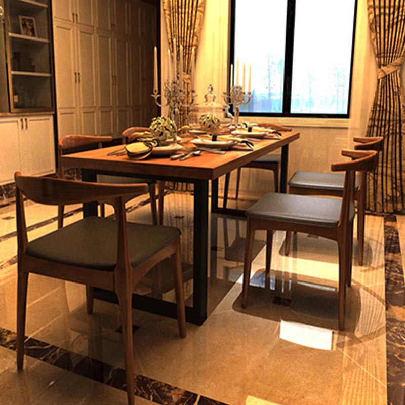 Industrial 1/2/7 Pieces Dining Set Wood Dining Furniture for Shop Clearhalo 'Dining Room Sets' 'Dining Tables & Seating' 'dining_room_set' 'furn' 'furn_dining_room_set' 'Furniture' 'Kitchen & Dining Furniture' 5691611