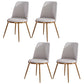 Glam Dining Set Stone 1/3/4 Pieces Dining Round Furniture for Home 4 Grey Chairs Clearhalo 'Dining Room Sets' 'Dining Tables & Seating' 'dining_room_set' 'furn' 'furn_dining_room_set' 'Furniture' 'Kitchen & Dining Furniture' 5691630