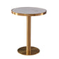 Glam Dining Set Stone 1/3/4 Pieces Dining Round Furniture for Home Clearhalo 'Dining Room Sets' 'Dining Tables & Seating' 'dining_room_set' 'furn' 'furn_dining_room_set' 'Furniture' 'Kitchen & Dining Furniture' 5691632