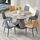 Zeitgenössisches Esszimmer-Set aus Stein, 1/2/5/7-teilig, Drehtisch-Möbel für Zuhause