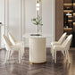 Juego de comedor Glam Oval Stone 1/4/5/7 piezas, muebles de comedor para el hogar