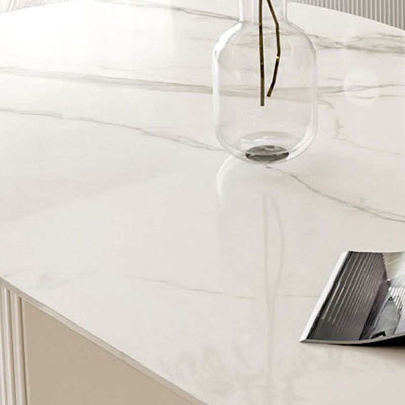 Juego de comedor Glam Oval Stone 1/4/5/7 piezas, muebles de comedor para el hogar
