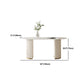 Juego de comedor Glam Oval Stone 1/4/5/7 piezas, muebles de comedor para el hogar