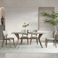 Modern Sintered Stone Dining Set Rectangle 1/2/5/7 Pieces Dining Room Table Set in Grey Clearhalo 'Dining Room Sets' 'Dining Tables & Seating' 'dining_room_set' 'furn' 'furn_dining_room_set' 'Furniture' 'Kitchen & Dining Furniture' 5691735